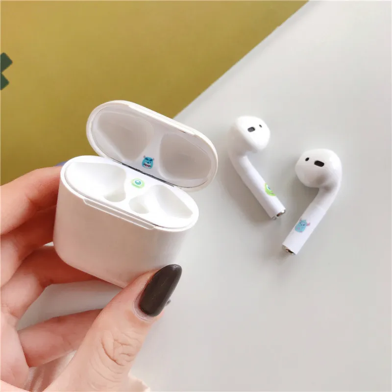 Симпатичные защитные наклейки на чехол для Airpods наклейка с защитой от пыли Apple Air