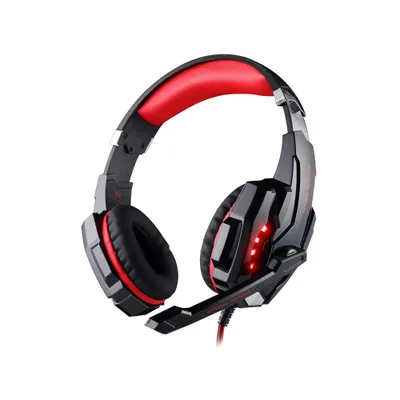 3.5 inline version G9000 проводные наушники светодиодный светильник гарнитура игровые наушники для компьютера с микрофоном auriculares con кабель для PS4/Xbox One/PC - Цвет: 3.5 inline version