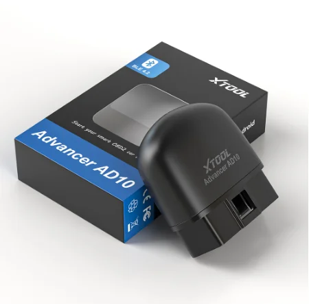Диагностический сканер XTOOL AD10 OBD2 считыватель кодов для Android и Windows с функцией