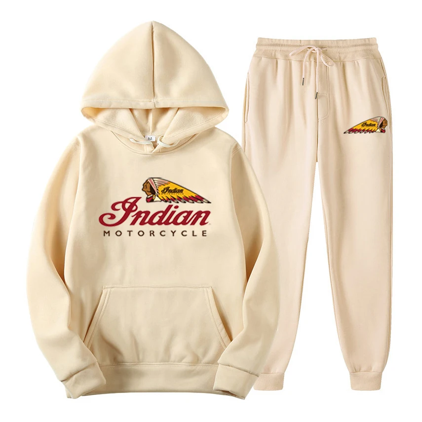 

2022 Winter Hoodie Sets Men Fashion Fleece Red Hoodies Black Brand Pants Casual Jogger Suit Tracksuit Sweatshirt Woman Pullover