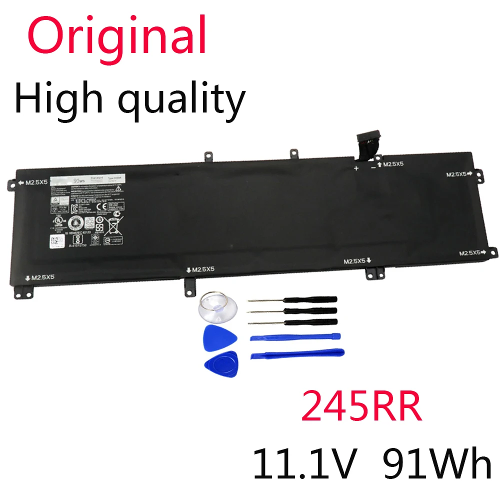 

Аккумулятор 245RR для ноутбука Dell XPS 15 11,1 M3800 Series T0TRM H76MV 7D1WJ