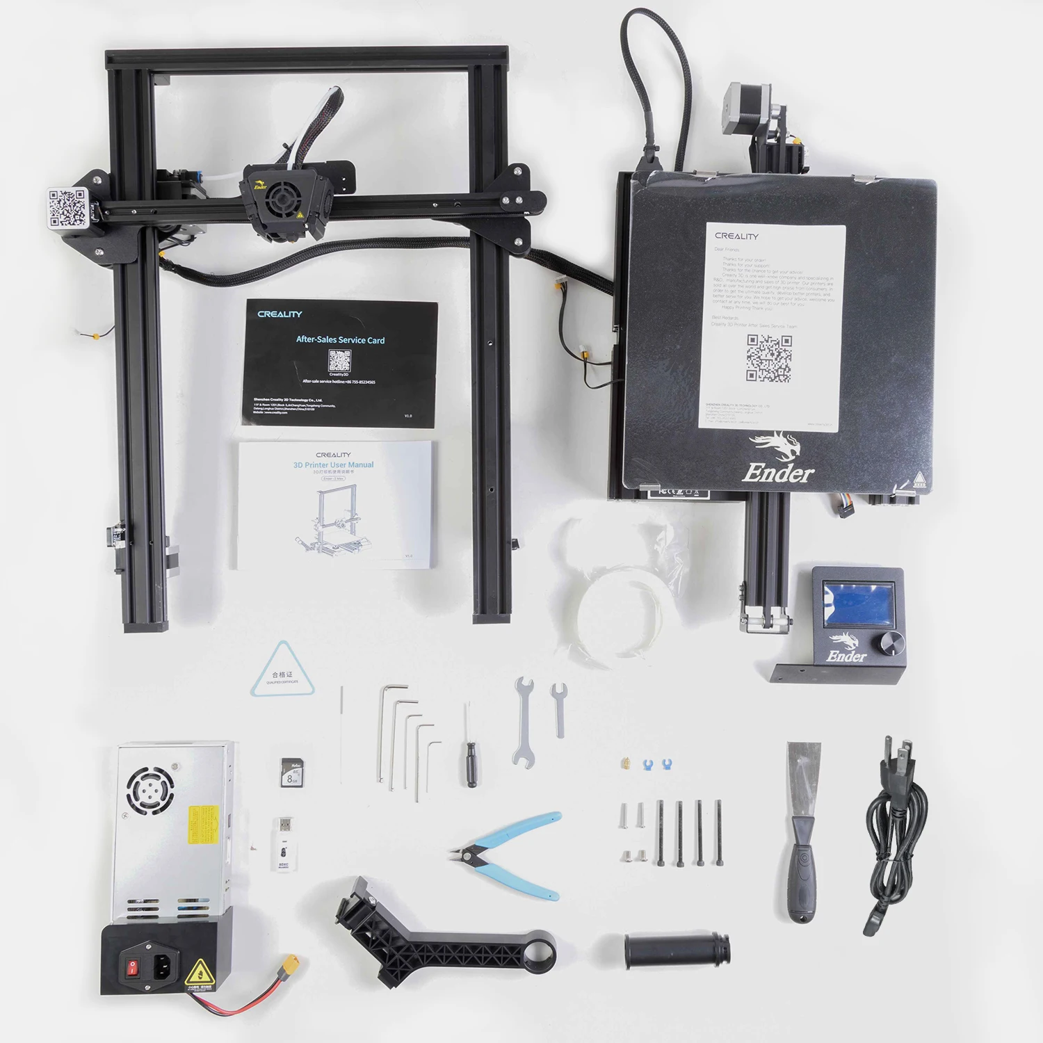 Bestellen Creality Ender 3 Max 3D Drucker DIY Kit Imprimante 3D Drucker Große Bauen Volumen Mit 8G TF Karte 200G PLA Ender 3 Impresora 3D