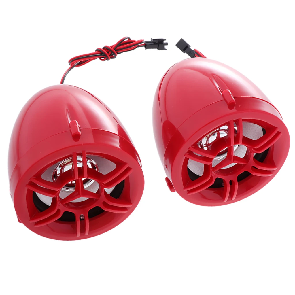 

Loudspeaker Radio Fm For Moto Amplifier Format MP3 USB Stereo MP3 AUX Radio 12V - Red