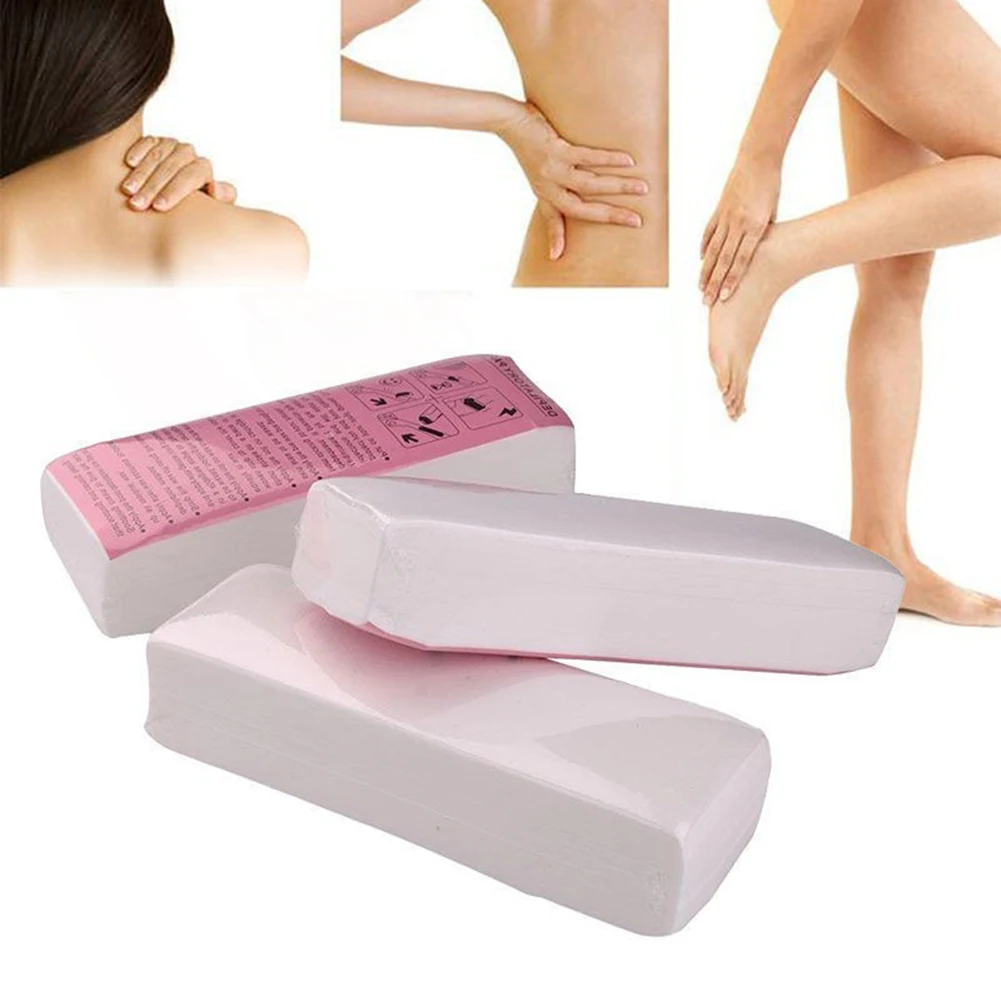 

100Pcs Face Body Hair Removal Remover Lady Disposable Non-woven Wax Strips Papers Waxing Nonw For Leg Body Face Epilator Set Hot