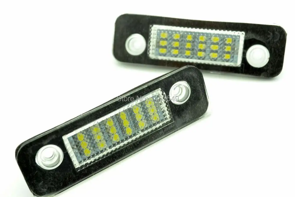 

40 x Автомобильный светодиодный номерной знак лампы номерных знаков огни Canbus OBC Error Free 18 светодиодный для Ford Mondeo MK2 Fiesta Fusion