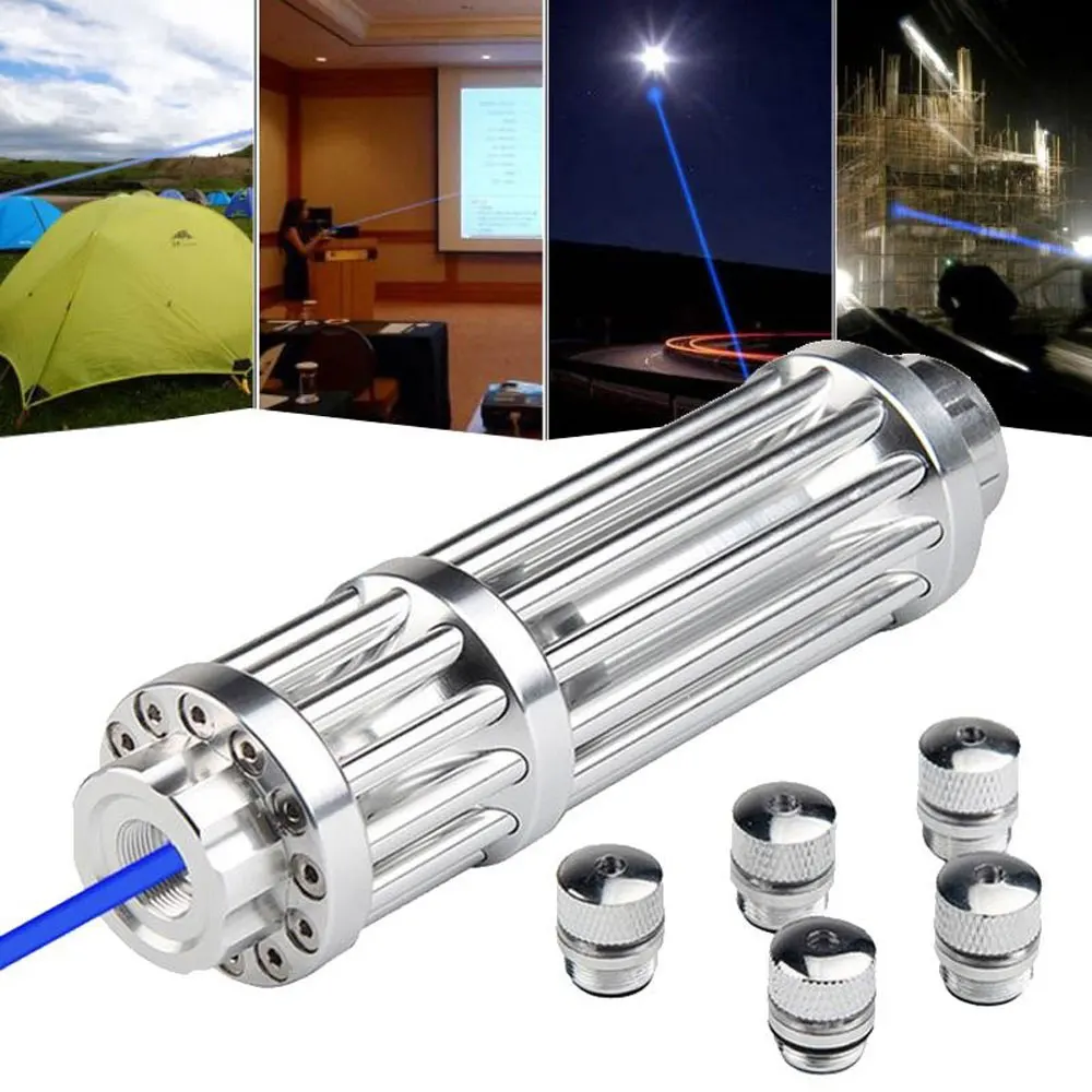 Синие лазерные указки высокой мощности 5000 м нм лазерная вссветильник шка