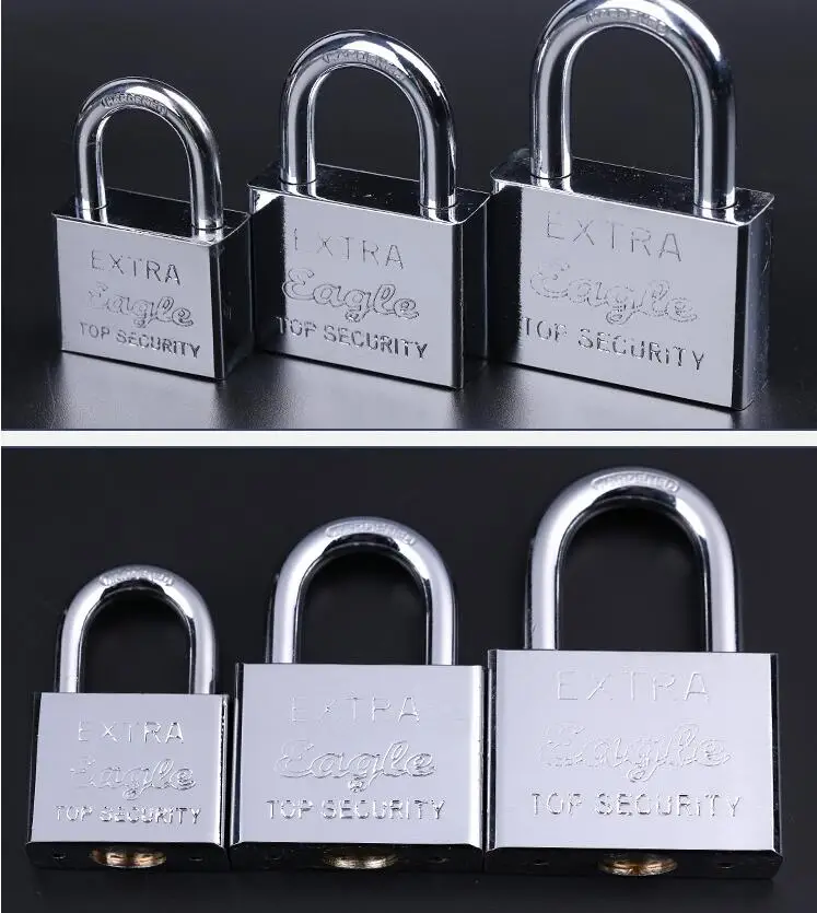 1 шт. замок для дверного шкафчика навес багажа + 3 клавиши атомный ключ медный