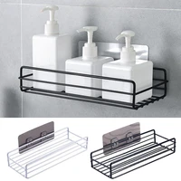 bathroom shelf corner storage rack organizer shower wall shelf adhesive no drilling iron kitchen bathroom shelve kitchen