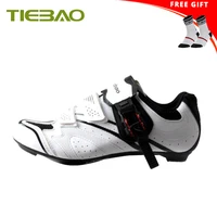 tiebao professional men road cycling shoes sapatilha ciclismo women outdoor self locking breathable road riding bicycle sneakers