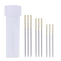9pcs cross stitch needles craft embroidery tool large eye sewing needles hand sewing needle home diy sewing tool 33mm 38mm 40mm