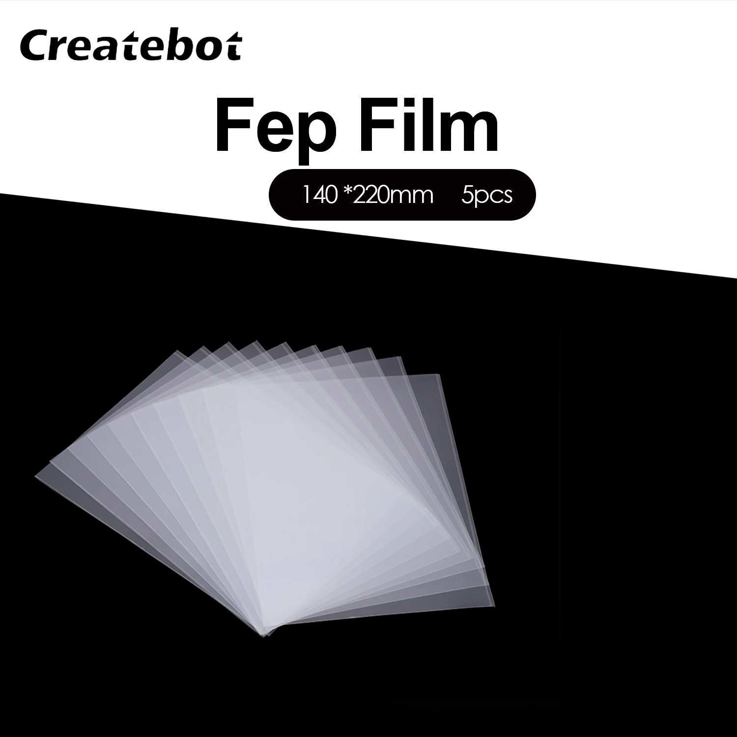 Лист пленки FEP 140*200 мм 5 огнестойких листов для 3D-принтеров ANYCUBIC Photon УФ-светильник