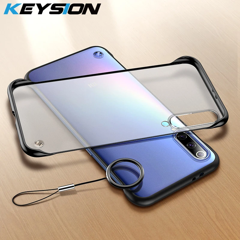 Безрамный чехол KEYSION для Xiaomi Mi 10 9T Pro Note 9 Lite A3 телефонная Обложка детской модели Max