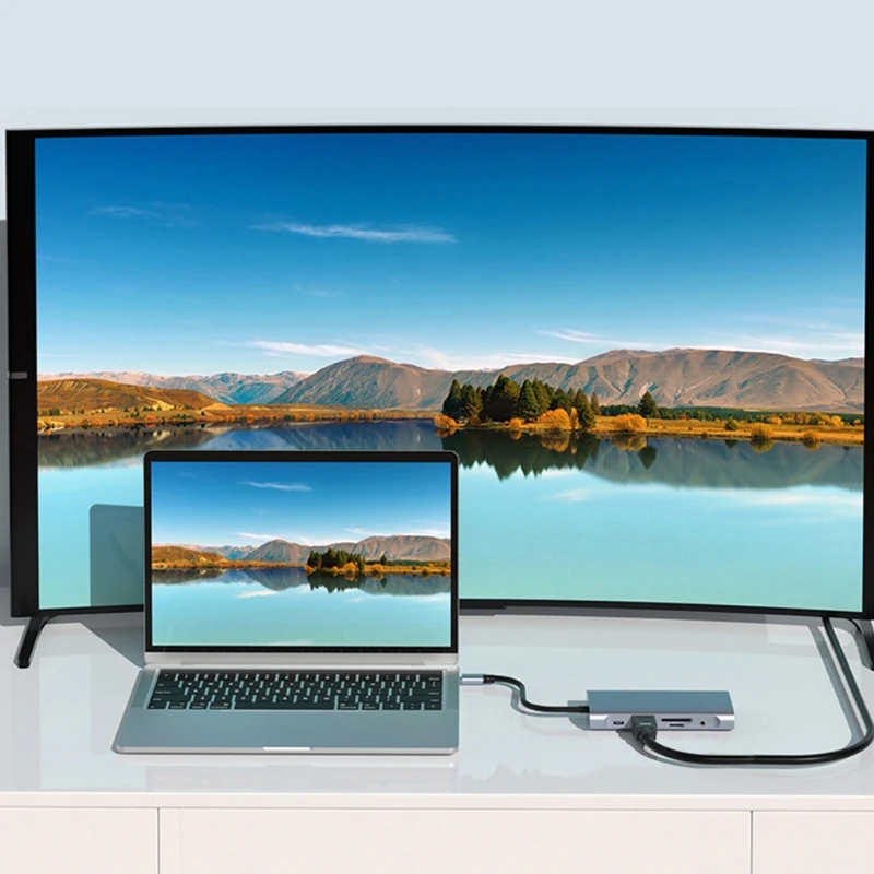

Док-станция для ноутбука с 11 портами USB 3,0 и портом питания Type-C