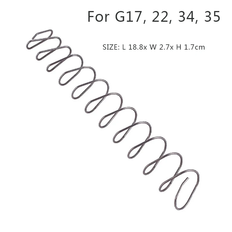 Пружинные тактические аксессуары из нержавеющей стали для M & P + 5/+ 6 G17 22 34