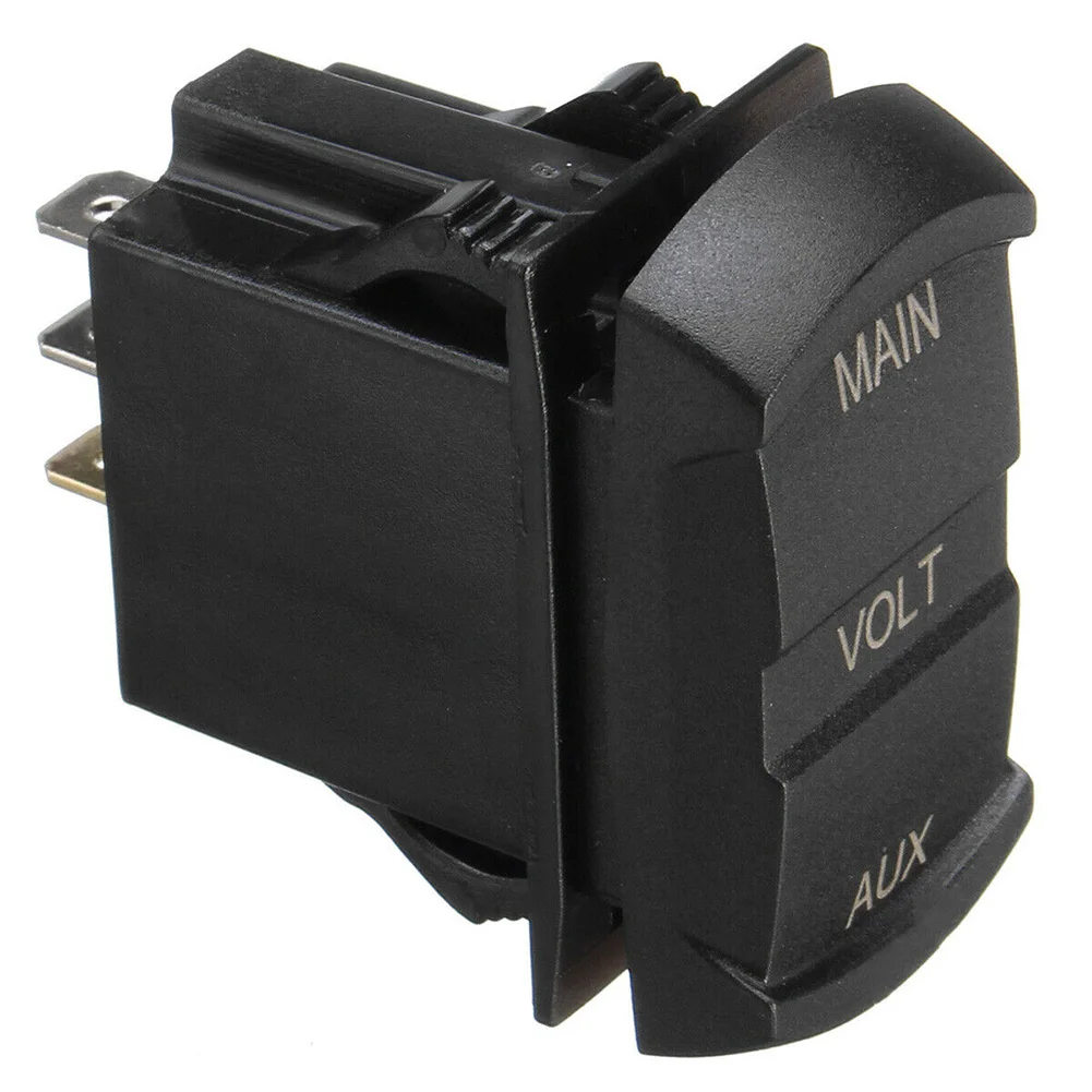 Светодиодный дисплей с двойным вольтметром и монитором напряжения 12 в-24 в для