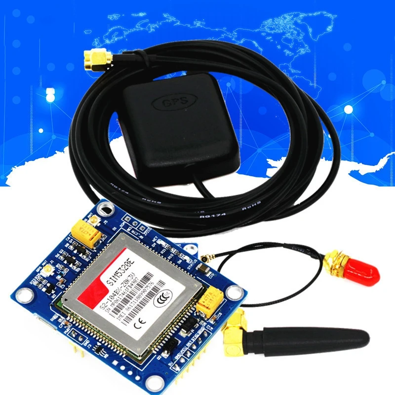 Модуль SIM5320E 3G модули GSM GPRS GPS 51 STM32 AVR MCU 1 комплект | Компьютеры и офис