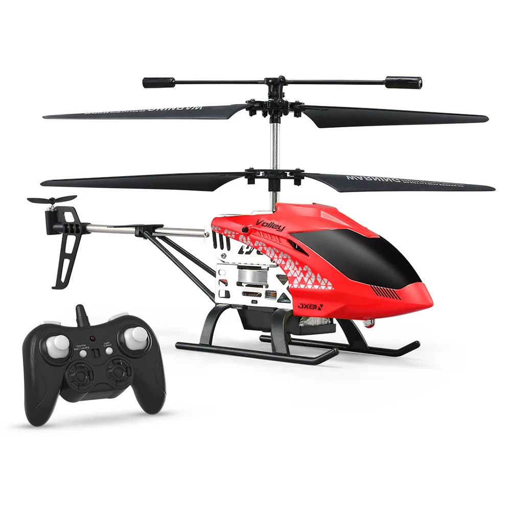 JJRC JX01 3 канальный Радиоуправляемый вертолет с гироскопом светильник начинающих