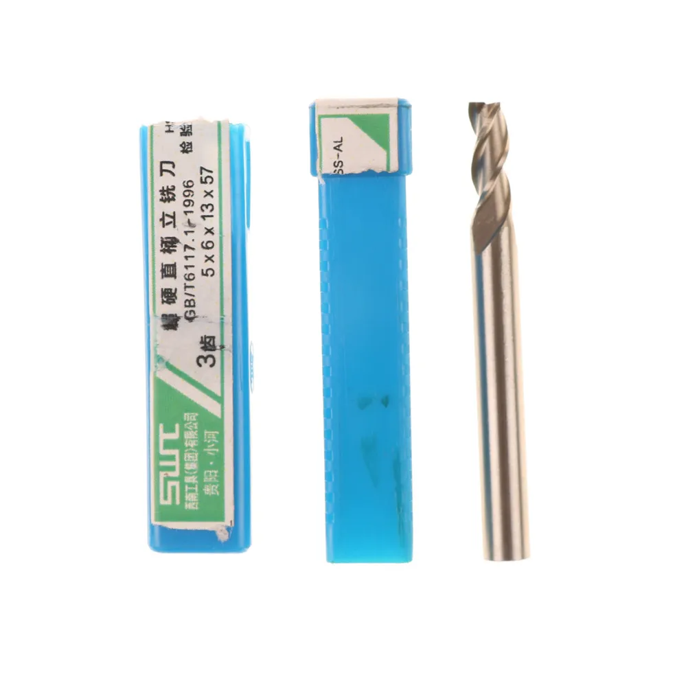 

1pc End Mill Cutter CNC Bit Extra Long 6mm 3 Flute HSS & Aluminium End Mill Cutter Extended Milling Router Bit Cutters