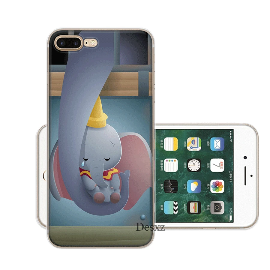 Чехол для мобильного телефона iPhone Apple XR X XS Max 6 6s 7 8 P Lus 5 5S SE Shell Dumbo защита Мода |