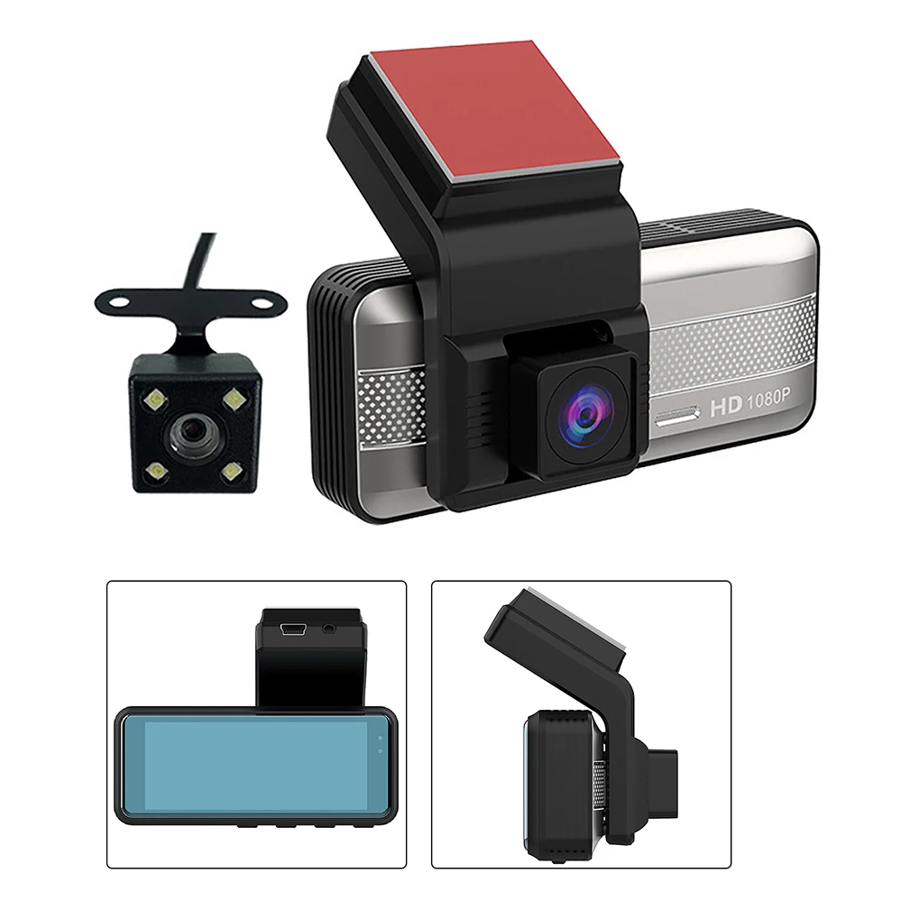 

1080P HD 3.16 Inch Car Video Recorder Night Vision DVR Car Dash Cam Driving Camera -Video USB WiFi Camera