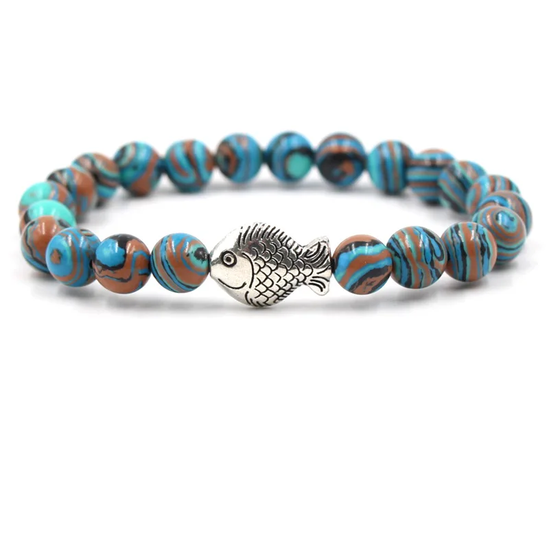 Новое поступление Зеленый браслет из натурального камня Женские Ювелирные