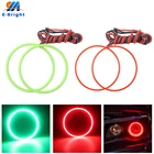 2 шт., Автомобильные светодиодные кольца ангельские глазки, 60 мм, 70 мм, 80 мм, 90 мм, 100 мм, 110 мм, 120 мм