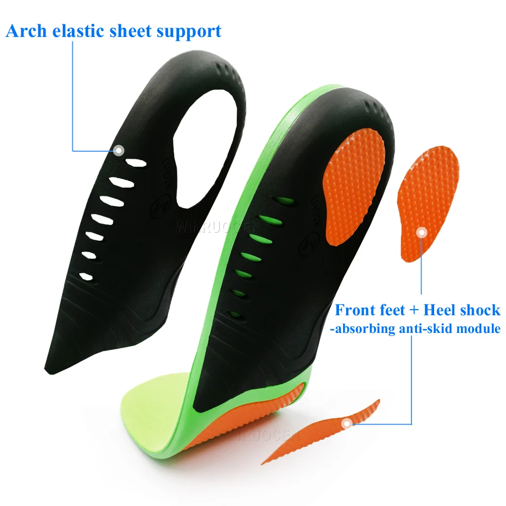 Orthotic Insole High Arch Support Insoles X/O Type Leg Flat Feet Orthopedic Women Men Orthopedic Foot Pain Unisex Dropshipping