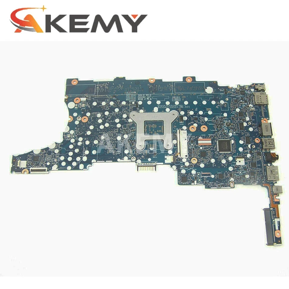 

Akemy For HP 840 G3 850 G3 Laptop motherboard 918315-601 918315-001 6050A2892401-MB-A01 W/SR2F1 I7-6600U CPU