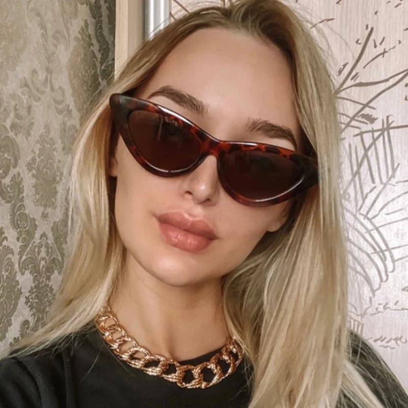 

sunglasses woman vintage classic Cat eye glasses brand designer retro sunglasses female black shades for women oculos