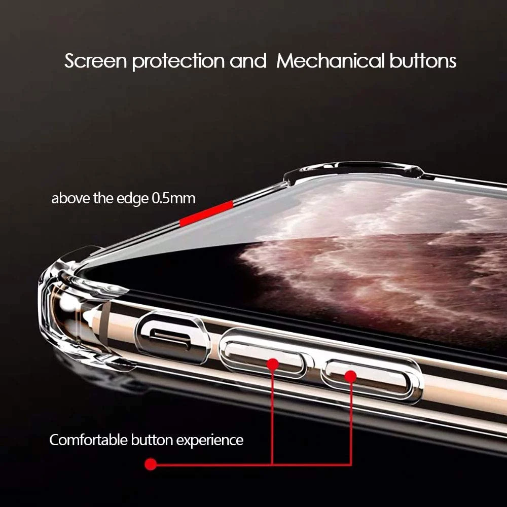 Силиконовый чехол для iPhone 11 Pro MAX 10 X XR XS 6 6S 7 8 Plus | Мобильные телефоны и аксессуары