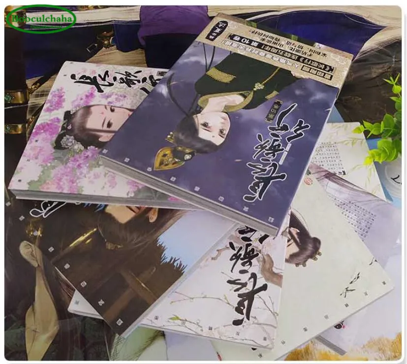 11 книг история китайской династии Тан комикс Чанг Ге Син от Xiada|Комиксы и