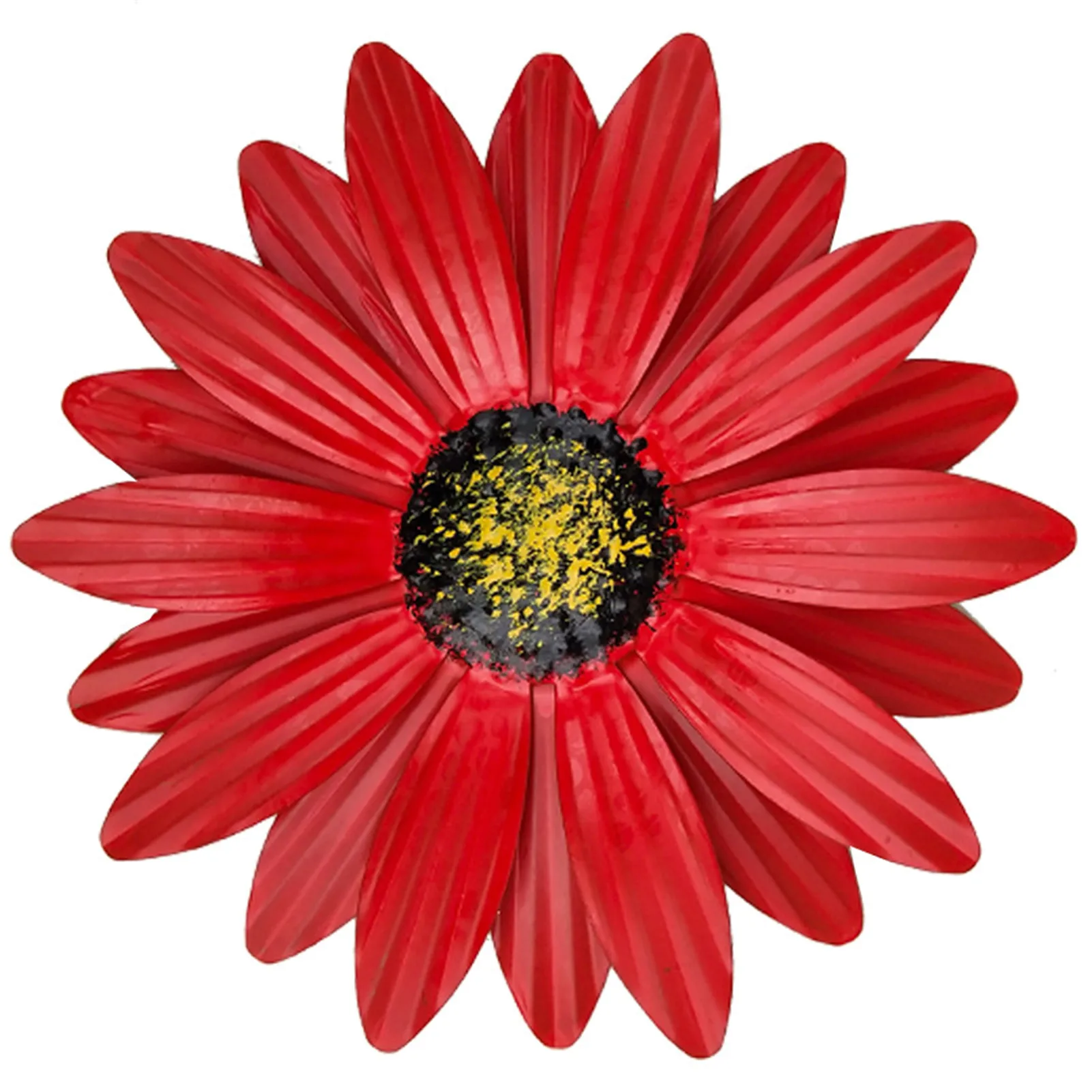 

Wrought Iron Wall Hanging Daisy Wall Decor Flower Wall Art Decorations Metal Hanging Flower Yard Fence Garden Decor Pendant