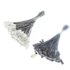 Патрон для светодиодной хрустальной галогенной лампы, 20 см, 30 см, 50 см, 100 см, 12 В, 220 В, 10-50 шт.