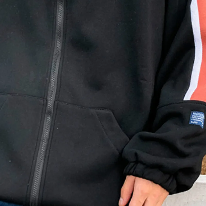 

Men Jackets Cotton Chic Simple Breathable Zipper Outwear Male Loose Patchwork Stand Collar Wear Korean Style Streetwear Ulzzang