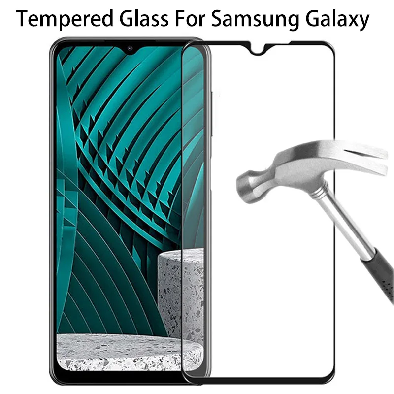

For Samsung Galaxy A12 Full Cover Glue Glass for Samsung A32 Tempered Film Screenprotector on Galaxy A12 A32 A42 Front Glass 9H