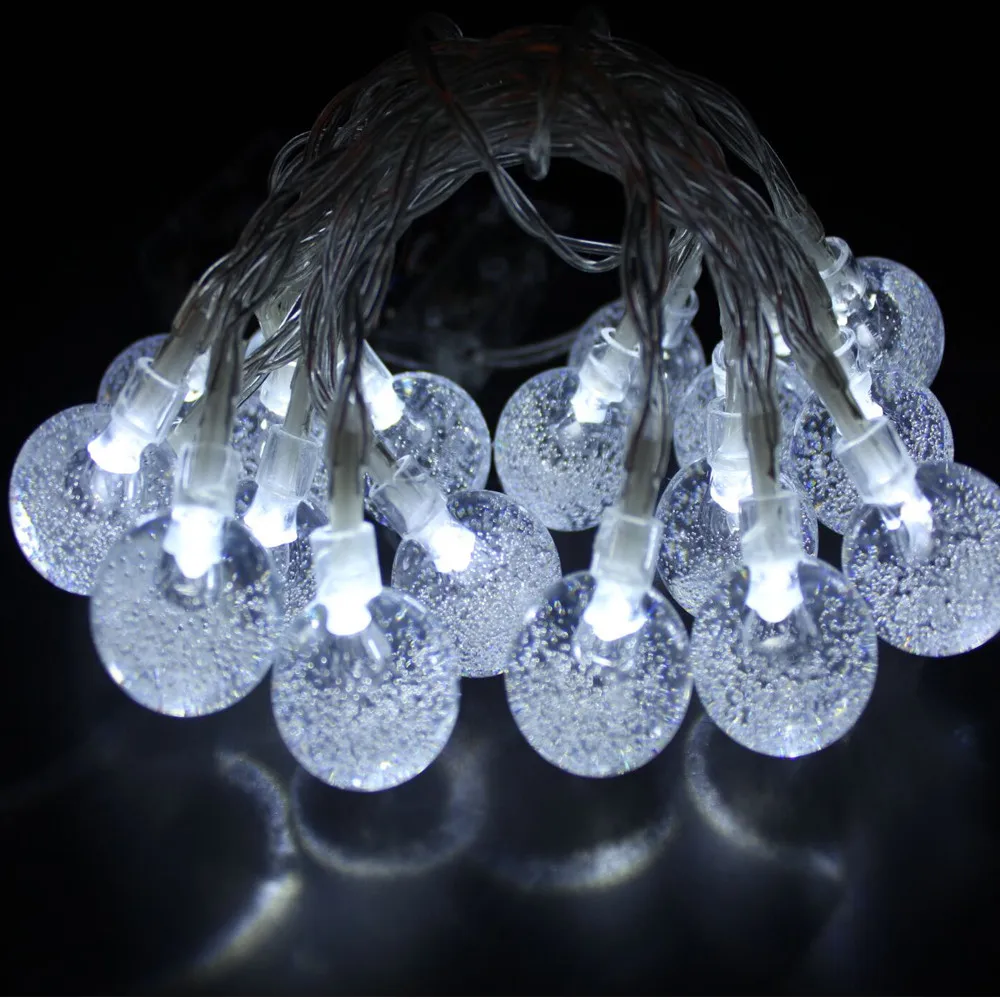 Наружные огни патио вечерние Двор садовый Свадебный 20 Солнечный светодиодный