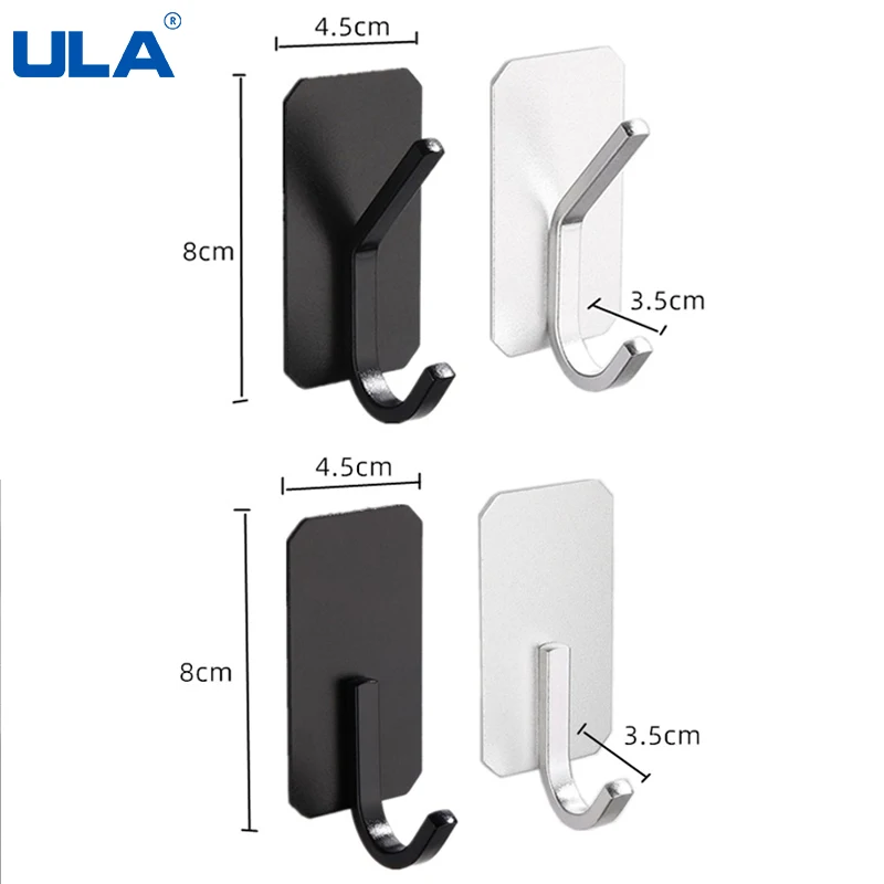 ULA черный полотенце крючок вешалка для полотенец крючки настенная одежды пальто