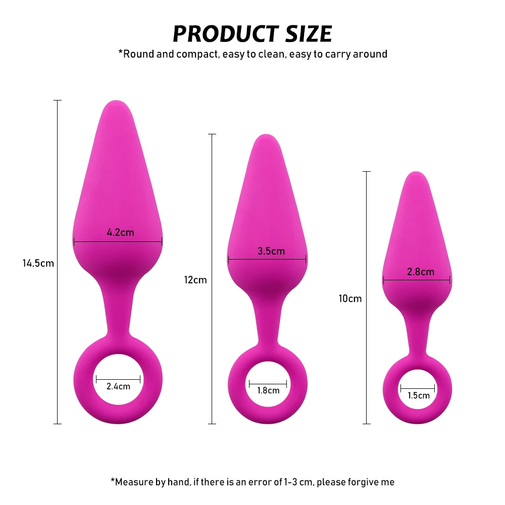 EXVOID Анальная пробка для начинающих эротические игрушки анальный тренажер