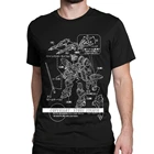 Мужская футболка с инструкциями Gundam, новейшие 3D футболки, аниме, механический робот, манга, Япония, Харадзюку, рубашки, футболки