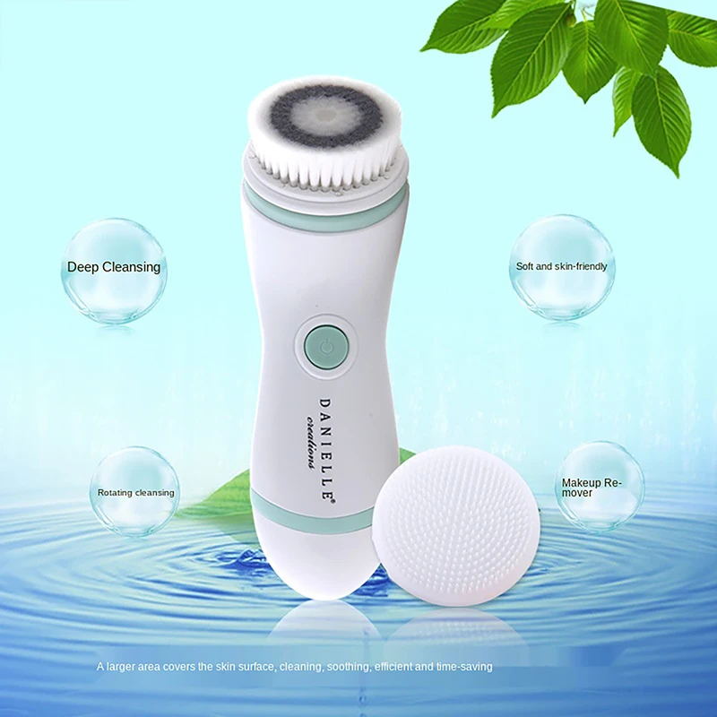 Вращающаяся щетка для очищения лица электрическая многофункциональная очистки