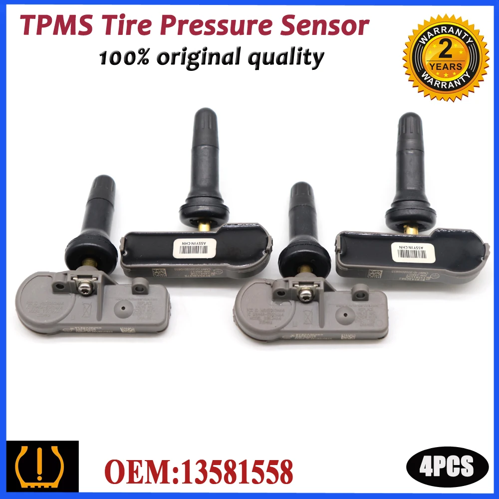 Система контроля давления в шинах TPMS 13581558, система датчиков для GMC надлежащего продавца Yukon Hummer H2 Saturn Outlook Aura 2007-2016 314,9 МГц