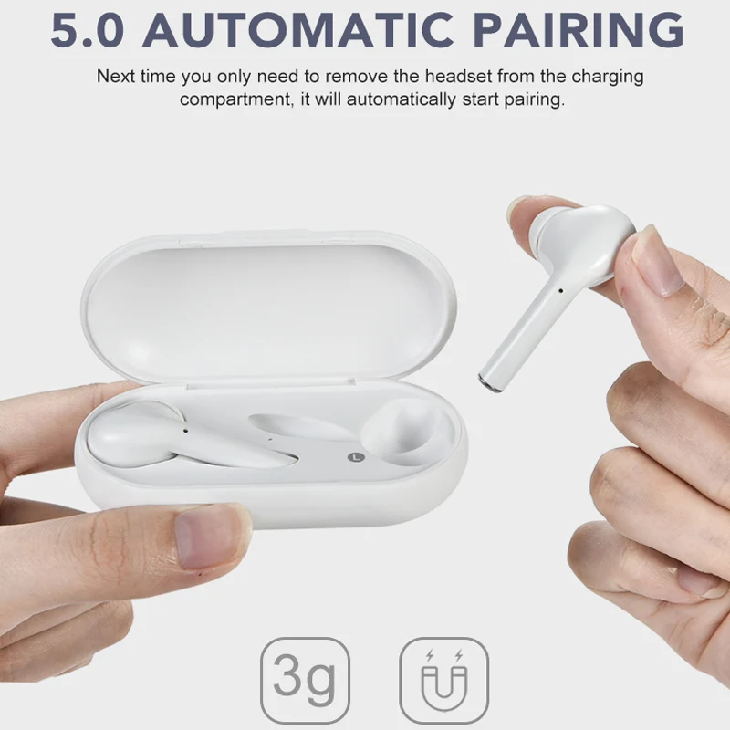Наушники вкладыши TWS наушники Bluetooth 5 0 Беспроводной сопротивление разрыву CVC Шум