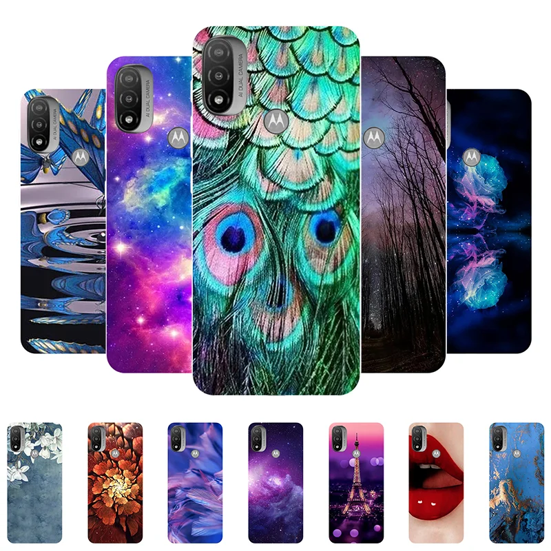 

For Moto E20 Case Bumper Cartoon TPU Back Cover Capa For Motorola Moto E20 Case Silicone Soft Cover For Moto E 20 MotoE20 Case