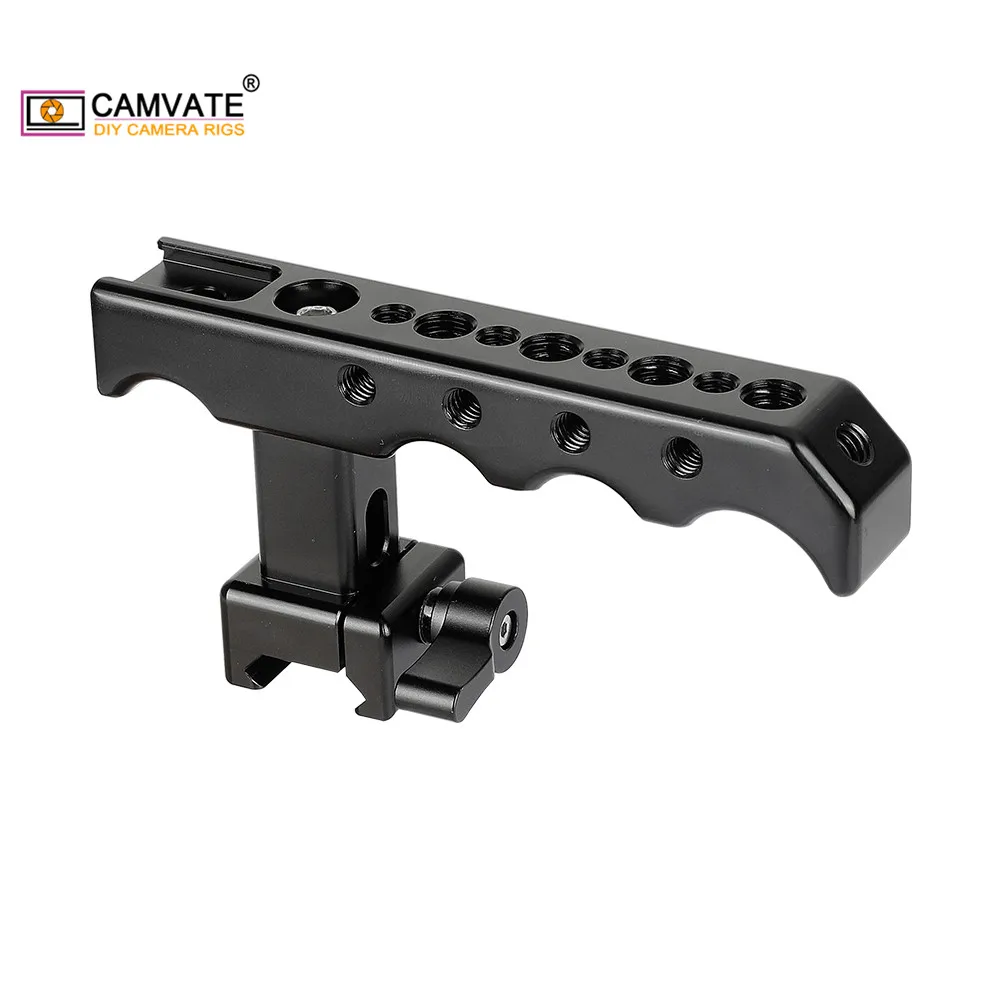 CAMVATE Quick Release НАТО сверху сыр ручка с 1/4 &quot 20 &amp 3/8&quot 16 монтажными отверстиями и