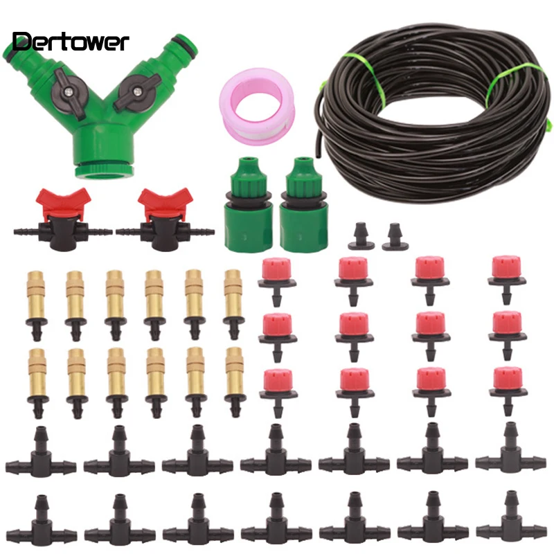 

Система полива садовых растений, цветочное устройство автоматический Спринклерный распылитель, набор медных распылителей