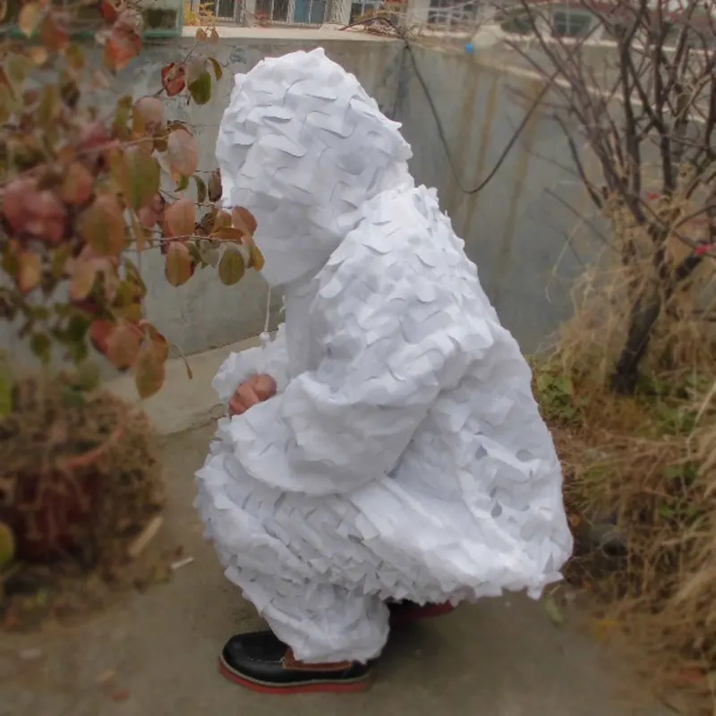 Камуфляжная куртка и брюки для охоты занятий спортом на открытом воздухе|snow ghillie