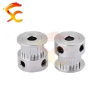 Шт.лот GT2, 20 зубьев, отверстие 5 мм8 мм, алюминиевый шкив ГРМ, подходит для ширины ремня 6 мм для 3D-принтера, запчасти, аксессуары