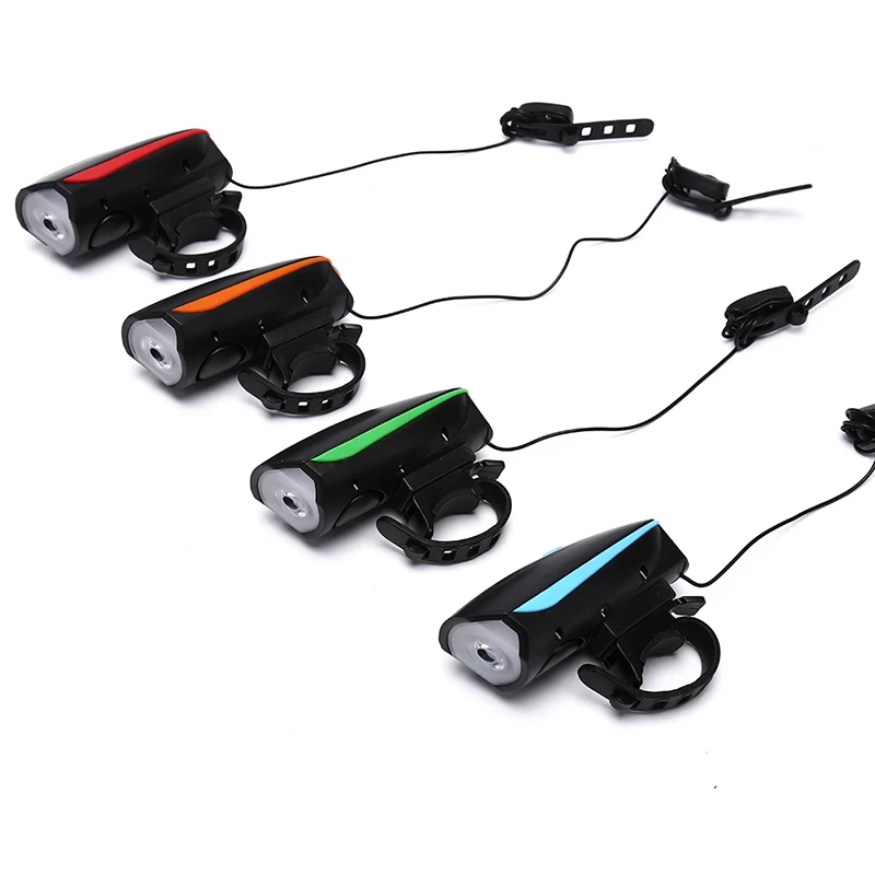 Multifunction Ultra Bright Electric Horn Bike Bell Bicycle 120db/110db Alarm Light MTB | Спорт и развлечения