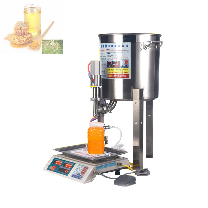 

2021 Iatest Best Selling Automatic Weighing Honey Flling Machine
