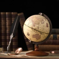 full english version of globe rotating educational equipment desk decoration crafts geographic globe world map decoration
